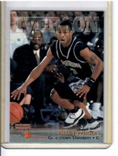 1996 Score Board Basketball Rookies - Allen Iverson #1 Base (RC)
