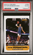 2023 SI Sports Illustrated For Kids 1053 Victor Wembanyama Rookie RC PSA 4 VG-EX