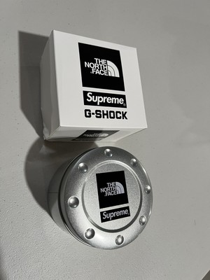 Supreme x The North Face x Casio G-Shock Watch White (Brand New) | eBay