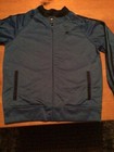 Starter Full Zip Jacket Youth Large Blue w/Black Trim