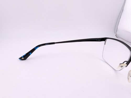 Bulova Eyeglasses, Frames Only, Saratov Midnight Black, 55-19-145, Metal Frames - Picture 13 of 14