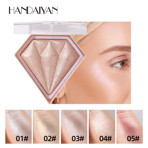 Face Powder Contour Make Up Bronzer Illuminating Highlighter Palette Cosmetics~ - Picture 1 of 17