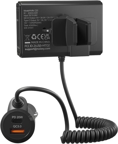 Trasmettitore FM Bluetooth 5.3 MP3 per Auto Con Schermo Adattatore Vivavoce - Imagen 8 de 8