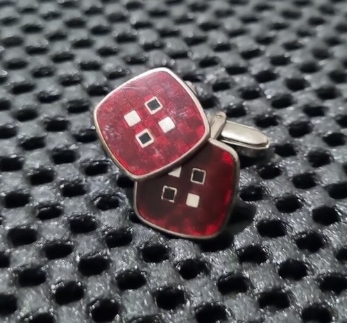 Duchamp London - Enamel Cufflinks Dices - Picture 3 of 3
