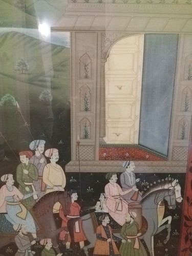 Batik su seta indiano fatto a mano con Raja - Foto 6 di 7