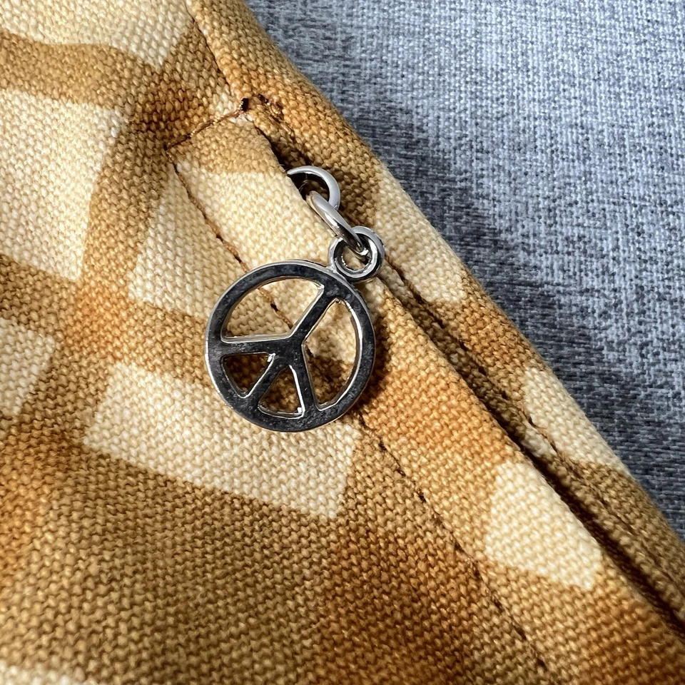 Bolso de Mano Gatos Perros BUNGALOW 360 Bolso de Hombro Lona a Cuadros Reversible Otoño BOHO Foto 3 de 4