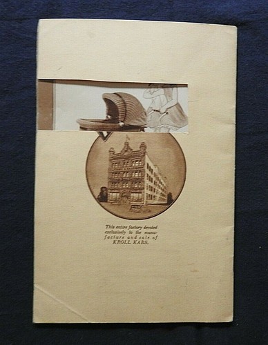 1930 "Chicago Baby Carriage Company" Wicker Buggy Catalog Pullman Sleeper KROLL - Picture 10 of 10