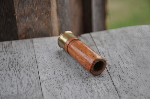 Custom Shot Shell Wood Duck Whistle made from various hardwoods - Picture 8 of 12