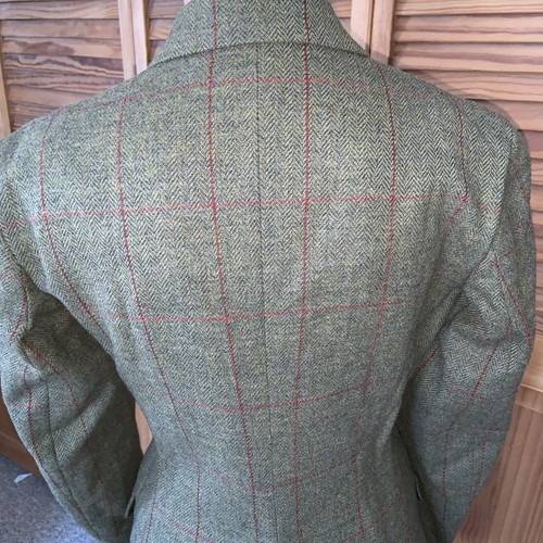 W &H GIDDEN KEEPERS TWEED HACKING JACKET MADE IN ENGLAND 34 100% Wool Fox Hunt - Picture 6 of 18