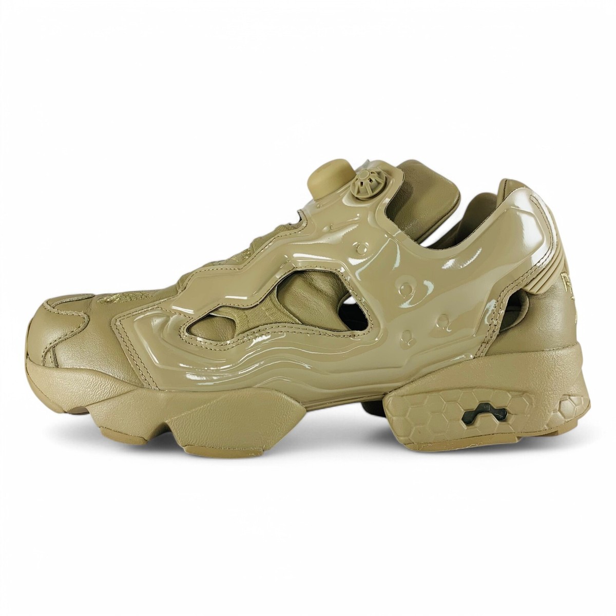 スニーカー Reebok Reebok X NEEDLES Instapump Fury 94 Beige 100207688 RE Reebok X Needles InstaPump Fury 94 Canvas Beige Men's Shoes