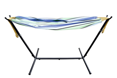 Ross James 100% Double Cotton Hammock with Heavy Duty Metal Stand - Picture 22 of 41