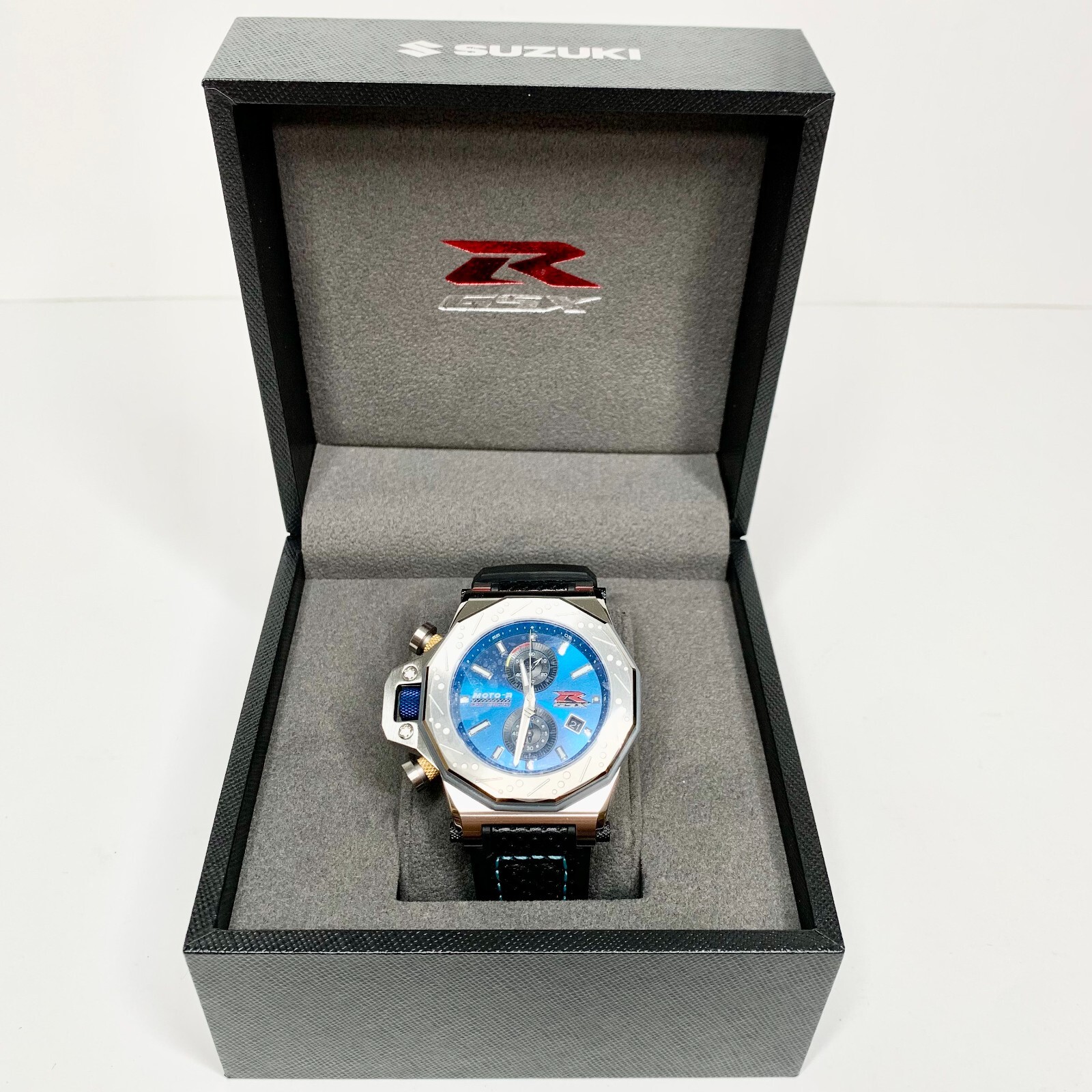 KENTEX SUZUKI MOTO-R GSX-R collaboration Men's Watch | eBay