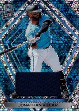 2020 Panini Spectra Swatches Neon Blue #60 Jonathan Villar Jersey /99 - NM-MT