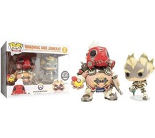 Funko Pop! Games: Overwatch - Roadhog and Junkrat (2-pack) Blizzard Exclusive 