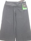 Nike Youth Girls Size S Athletic Shorts Black Stretch Dri-Fit Logo