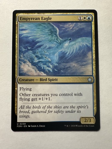 Empyrean Eagle Foundations NM+ Regular - Picture 2 of 3