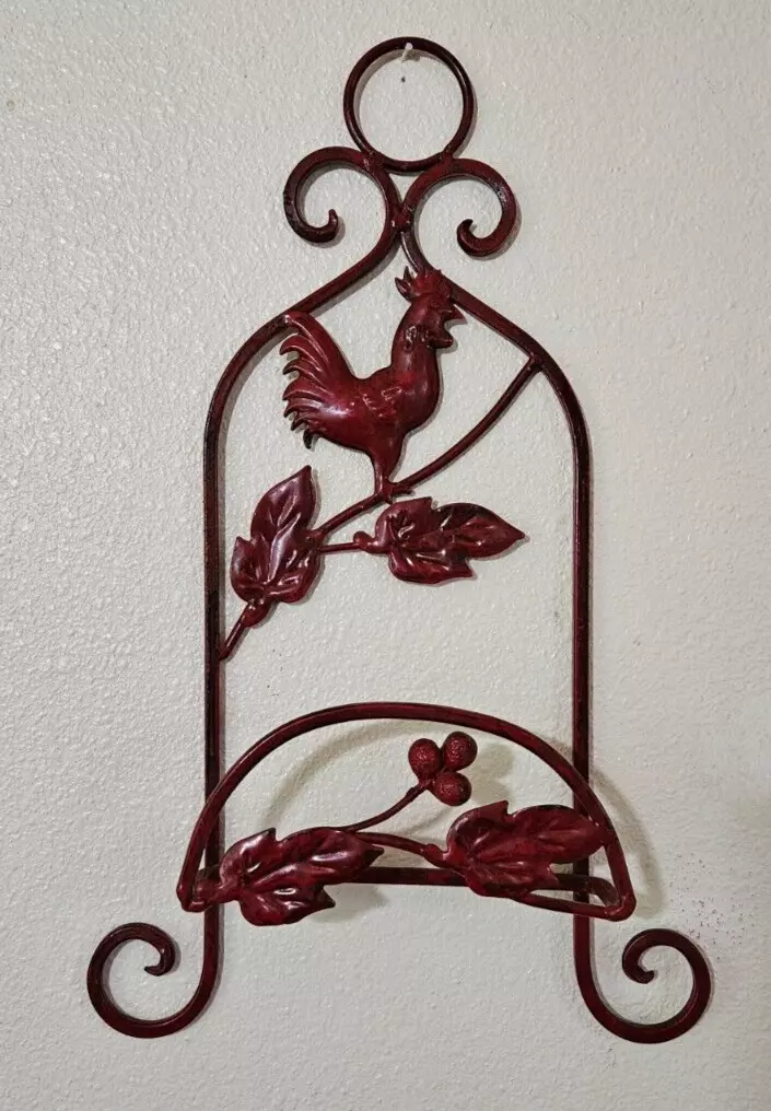 Wrought iron plate hanger hot sale