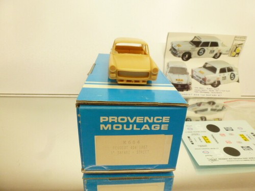 PROVENCE MOULAGE K664 PEUGEOT 404 SAFARI - RESIN KIT 1:43 - VERY GOOD IN BOX - Imagen 5 de 9