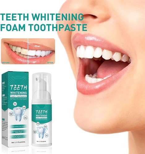2 PCS Teethaid Mouthwash Whitening Toothpaste Foam Refreshing Breath Deep Clean - Picture 20 of 24