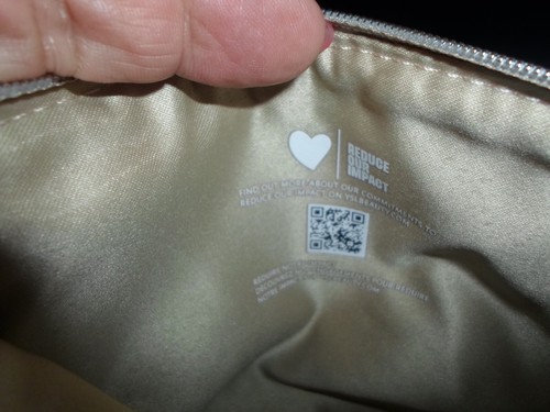 Yves Saint Laurent Beaute YSL Kosmetiktasche Clutch beige/ Gold Neu! - Bild 6 von 7
