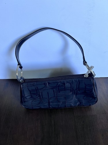 Mini bolso de hombro vintage Express Barbiecore negro - Imagen 10 de 10