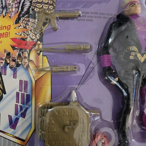 Koo Koo Cops N Crooks C.O.P.S. Carte complète figurine vintage Hasbro 1988 - Photo 7/14