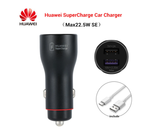 HUAWEI SuperCharge Ładowarka samochodowa CP36 Max 22,5W SE Super Charge Dual USB