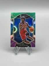 2020-21 Select Tyrese Maxey RC Concourse Green White Purple Prizm Rookie