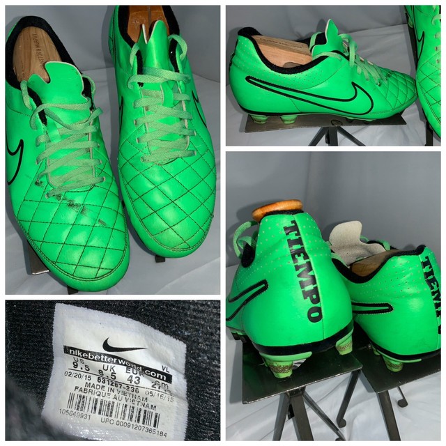 Nike Tiempo Legend V FG Soccer Cleats 631518-470 Soar Blue/volt 9.5 for  sale online | eBay