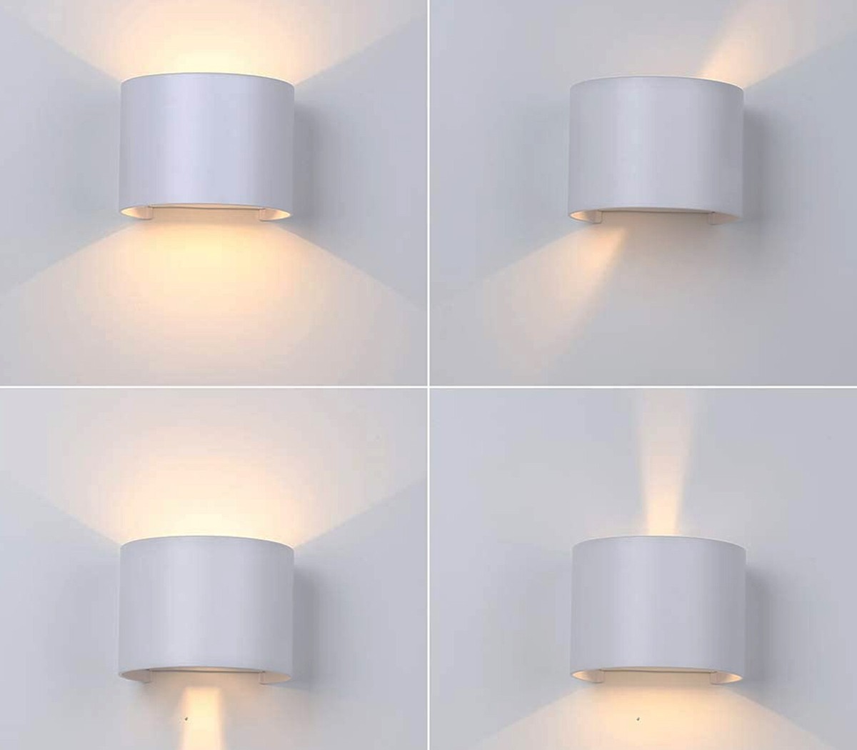 Lunartec Lampada Per Facciata: Lampada Da Parete A Batteria Solare, 12 LED, 25 Lm Luce Calda/luce Diurna, IP65 (lampada Da Parete Esterna Solare - Foto 3