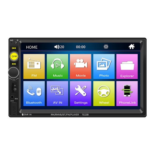 MP3 Bluetooth USB AUX In-put Hands-free Autoradio 7 Inch Car Radio MP5 Player
