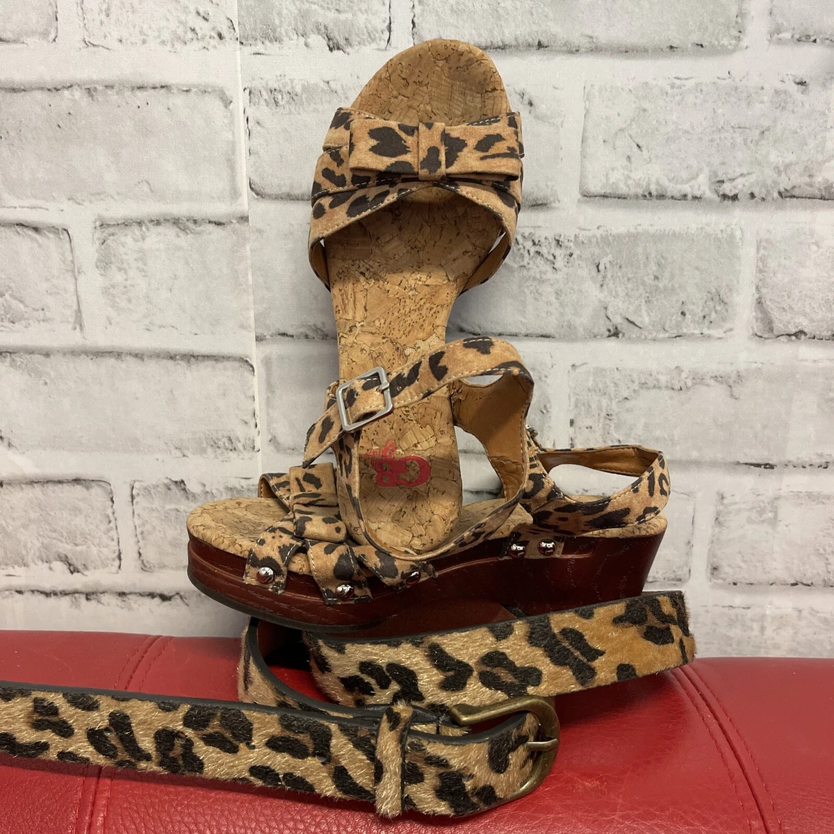 Girls animal print sandals outlet