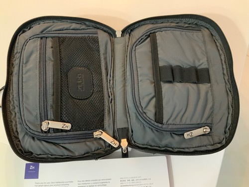 ZERO HALLIBURTON BLACK TRAVEL MEDICINE/GROOMING 9”x 6”x 3.5” CASE VERY LIGHT NEW - Picture 10 of 16