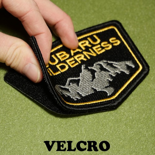 Subaru Wilderness Logo Patch • NEW • Made in USA - Picture 3 of 3