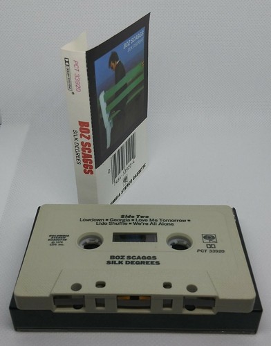 Boz Scaggs Silk Degrees Cassette Tape CBS Records.1976 - Picture 5 of 7
