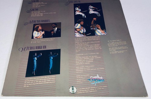 Sandi Patti More Than Wonderful Christian Music Record 1 Album LP 22P - Picture 2 of 4