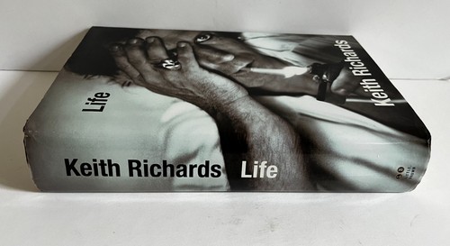 Life By Keith Richards 2010 First Edition Hard Cover With Line Auto Signed READ - Picture 6 of 7