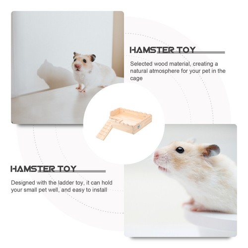Hamster Hamster Supply Guinea Pig Cage Accessory Cage Decorate - Picture 4 of 12