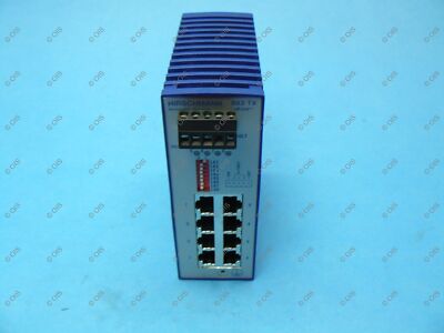 10//100Mbps USED HIRSCHMANN RS2-TX RAIL SWITCH//ETHERNET SWITCH 8 PORTS 24 VDC