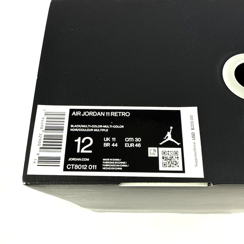 Jordan 11 Retro Jubilee 25th Anniversary Size 12 DS | CT8012-011 New in Box - Picture 18 of 23