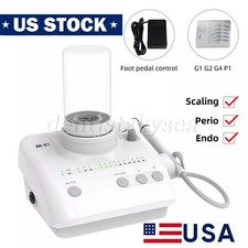Ultrasonic Piezo Dental Scaler Handpiece 5*Tips Fit EMS WOODPECKER Cavitron