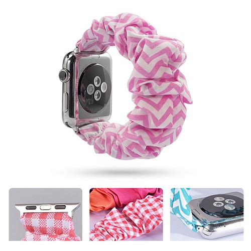 Scrunchie Elastics Fashion Loop Band Strap For Apple Watch iWatch 6 5 4 3 SE♧ - Bild 6 von 35