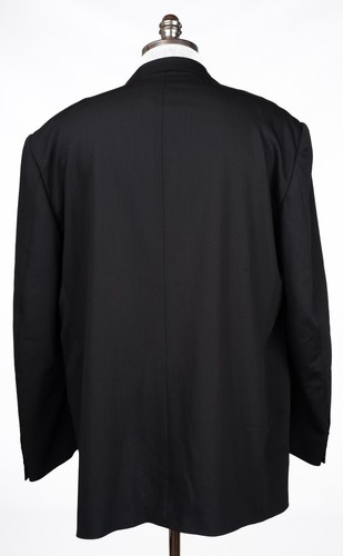 PAL ZILERI Black Wool Suit All Seasons 3 Button Regular Fit 48 L (EU 58) - Picture 4 of 12