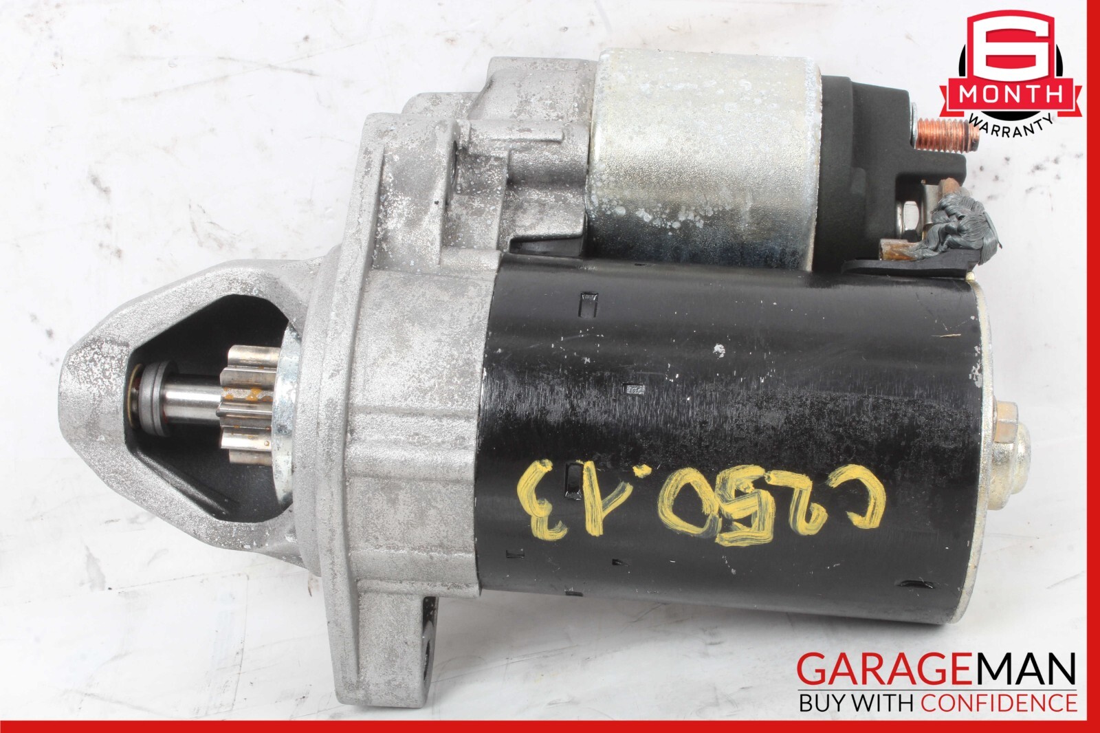 12-15 Mercedes W204 C250 1.8L Bosch Engine Starter Motor 0051513901 OEM