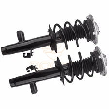 Pair For BMW F30 F31 F32 F36 340i 435i xDrive AWD w/EDC Front Shock Struts Assys