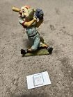 10" 1989 Clown Swinging Bat Baseball Statue Micena Collection by Price Product