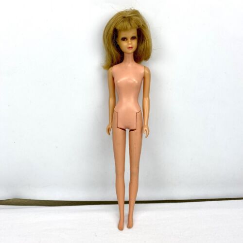 Vintage 60er Jahre Barbie Francie Puppe biegsames Bein blonde Haare mit Badeanzug - Bild 9 von 15