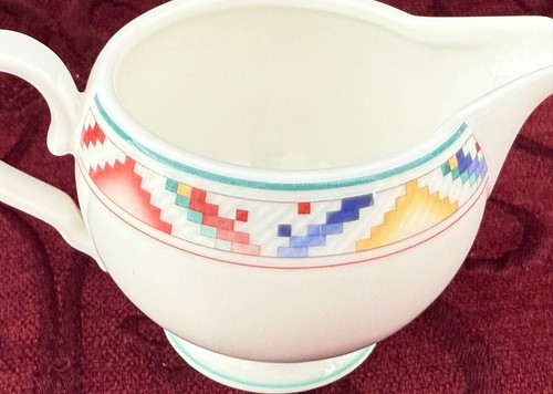 Villeroy & Boch Indian Look CREAMER - Geometric Design - Made in Luxembourg - Picture 6 of 8