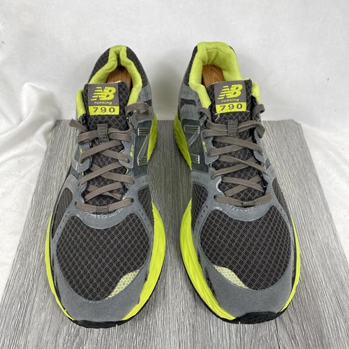 NEW BALANCE 790 Womens 8.5 B Running Shoes Gray/Neon Green Sneakers Gym Workout - Picture 5 of 10