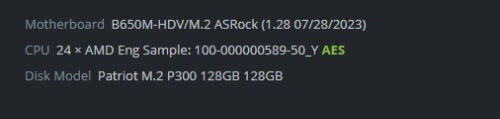AMD Ryzen 9 7900X + ASRock B650M-HDV/M.2 + 32GB DDR5 Combo - Picture 4 of 4
